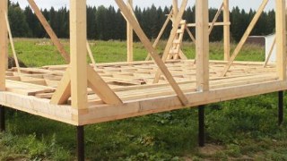 Сарай на винтовых сваях или хозблок на сваях Пушкино цена от 2579 руб. / шт.